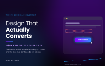 UI/UX Design Principles That Actually Convert Visitors Into Customers