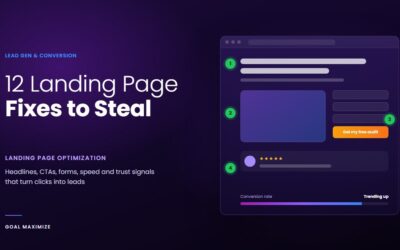 12 Landing Page Fixes That Doubled Conversions (Steal Them)