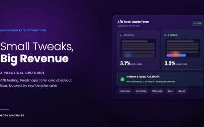 Small Tweaks, Big Revenue: A Practical Guide to Conversion Rate Optimization